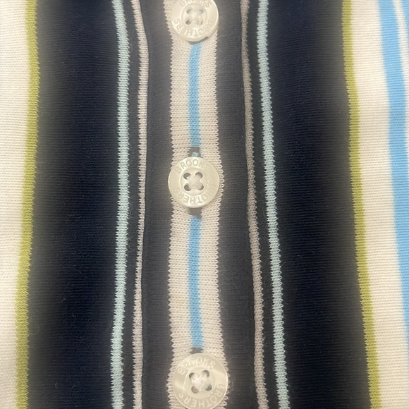 Brooks Brothers Women’s Striped Lounge Cotton Pj Top Size large - Picture 6 of 6